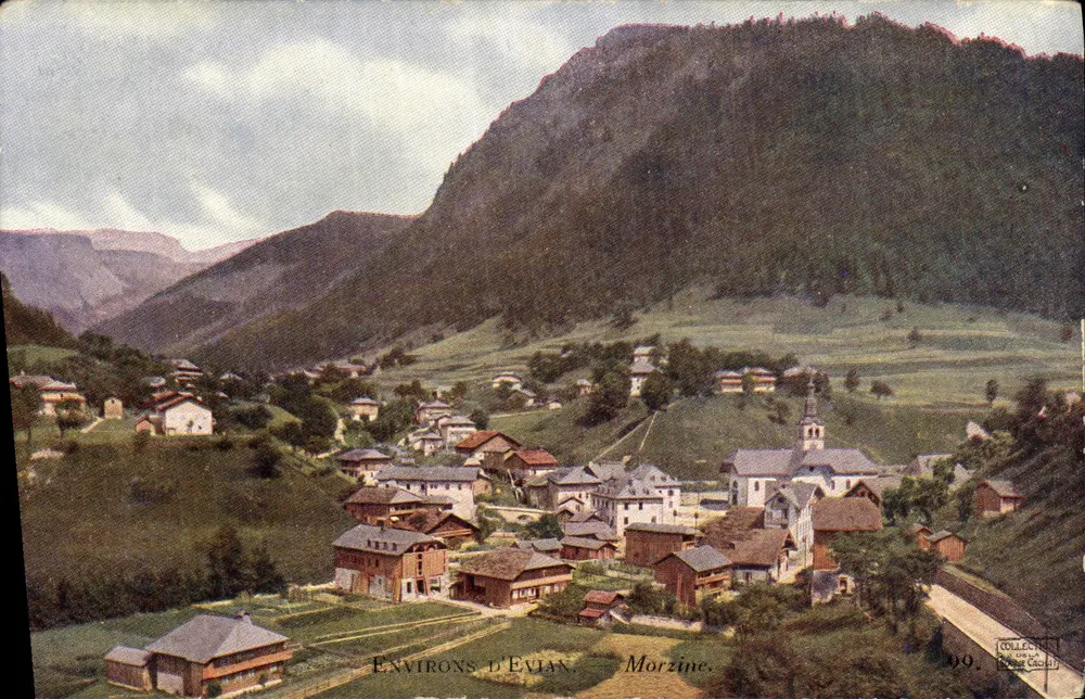 Arredores de Évian — Morzine — Coleção D. & C. Cochin, n° 99 - Frente