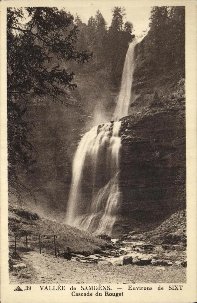Vale de Samoëns — Cachoeira do Rouget — Entorno de Sixt - Frente