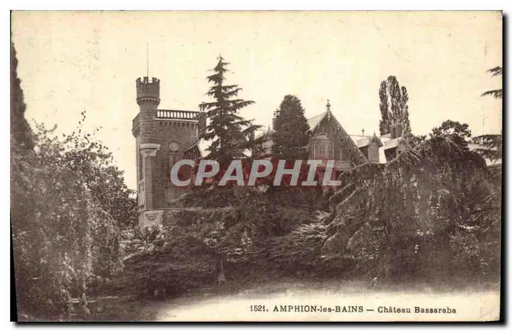 Amphion-les-Bains — Castelo Bassaraba - Frente