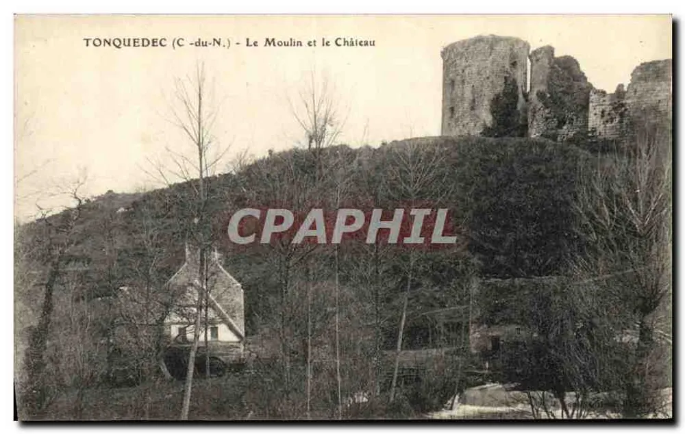 Tonquedec (C-du-N.) - A Moinha e o Castelo - Frente