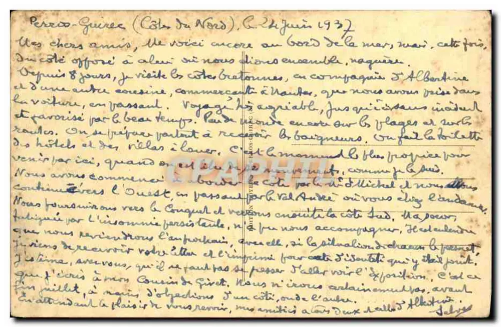 Trestraou — A Hora do Banho — editor ARA, n°81 - Verso