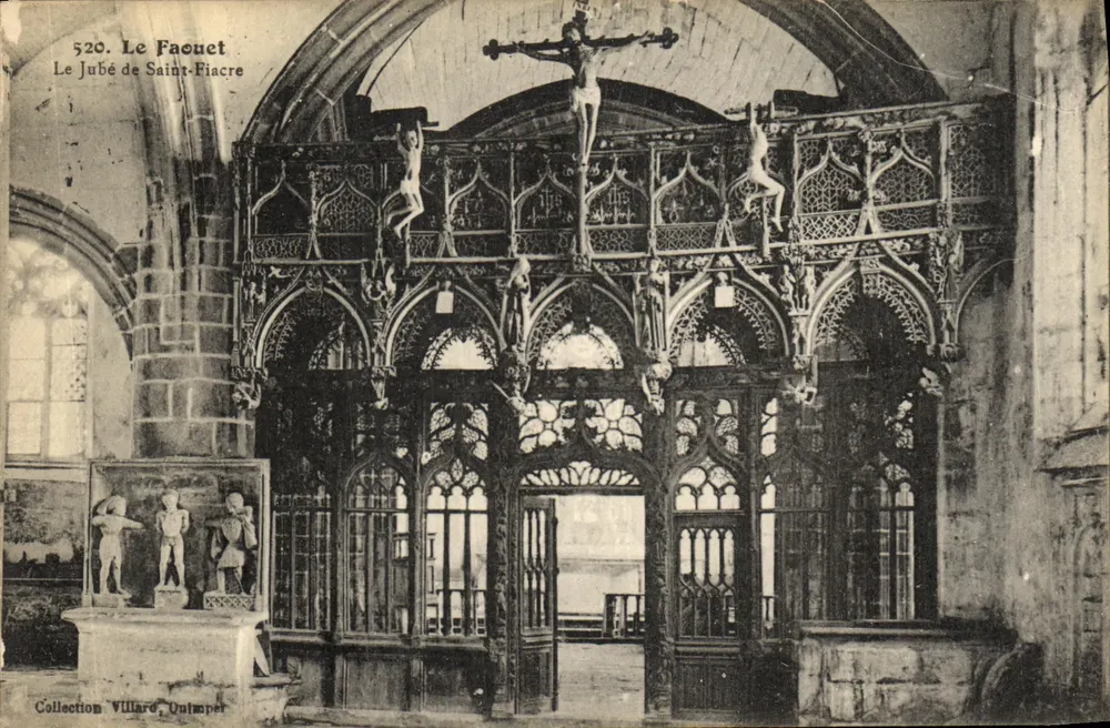 Der Jubé von Saint-Fiacre — Verlag Villard, Oulmiper, Nr. 520 - Vorderseite