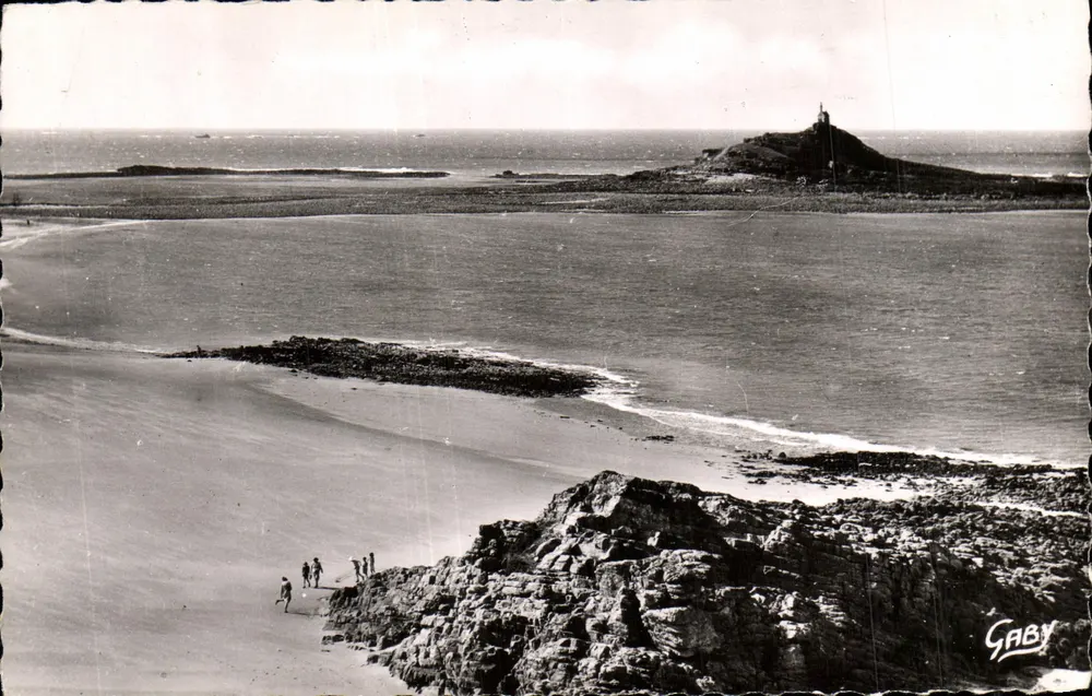 L'Îlot Saint-Michel — Sables-d'Olonne — Edizioni GABY, n°10 - Recto
