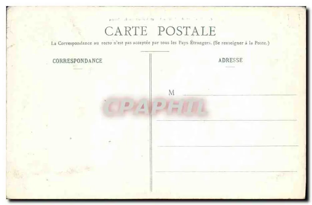 Rochers de Plougastel und Tal von Kerhuon — Verlag F.T. BREST, Nr. 4 - Rückseite