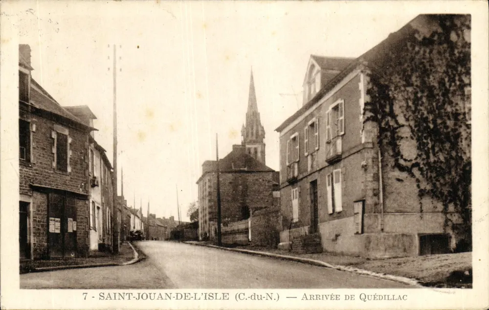Saint-Jouan-de-l'Isle (C.-du-N.) — Arrivo di Quédillac - Recto