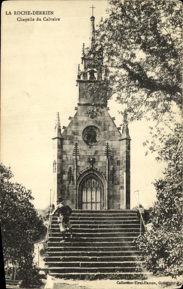 La Roche-Derrien — Capela do Calvário — Coleção Tirel-Hamon, Guingamp - Frente