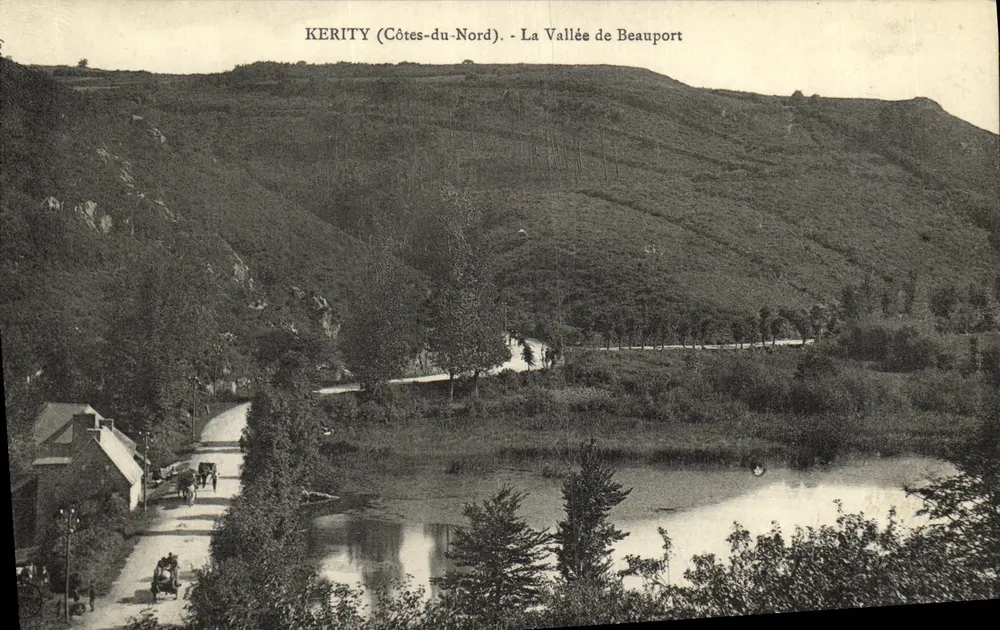 Kerity (Côtes-du-Nord) — A Valei de Beauport — editor não identificado, n° de série 22 - Frente