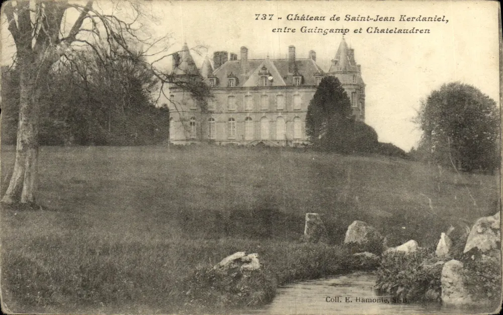 Schloss Saint-Jean Kerdaniel — zwischen Guingamp und Chatelaudren — Coll. E. Hamonie, St-B. - Vorderseite