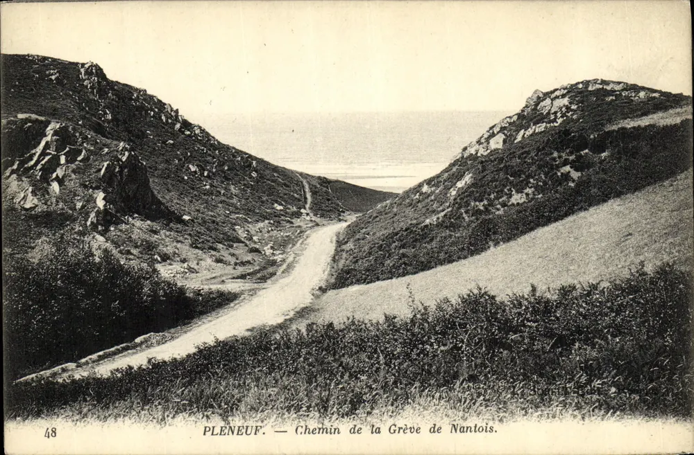 Pleneuf — Weg der Nantois-Strand — unbekannter Verlag, Nr. 48 - Vorderseite