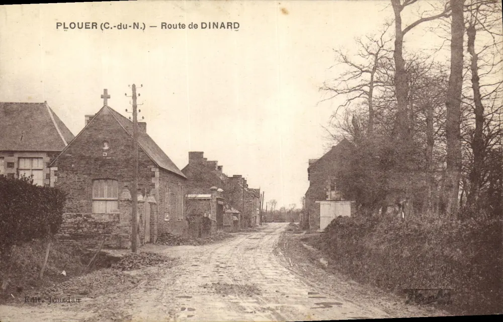 PLOUER (C.-du-N.) — Estrada de DINARD — Edição Jousdan - Frente