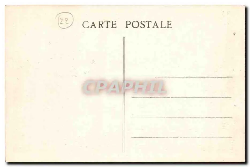 La Passagère — Die Ufer der Rance — Édition Guérin, St-Malo, n° 5080 bis - Rückseite