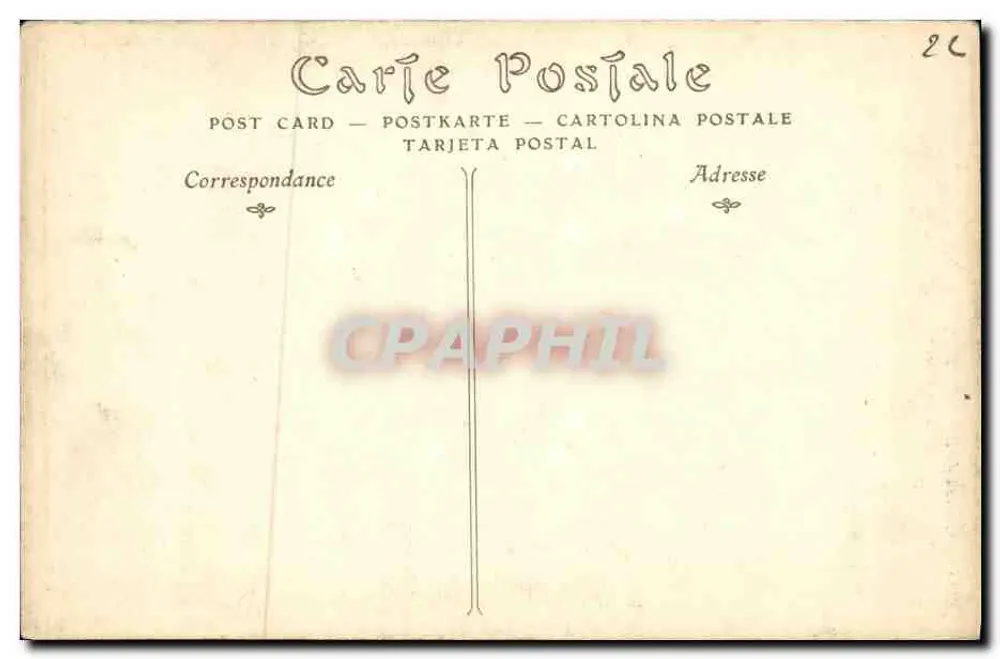 Castelo de KERGRIST (Côtes-du-Nord) — A Capela — N.D. Pboi, n°470 - Verso