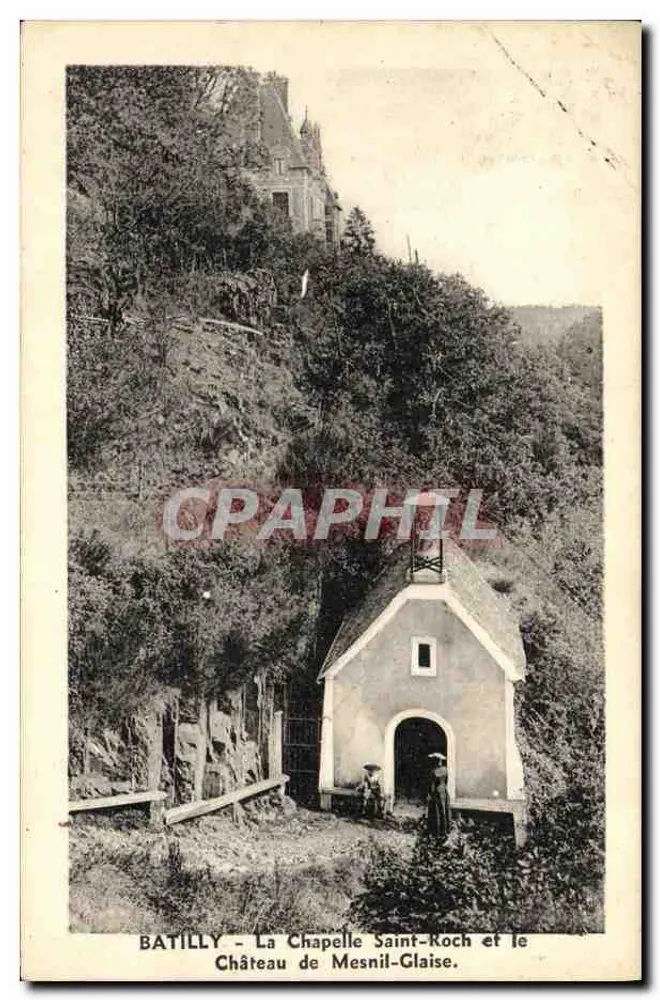Batilly — La Chapelle Saint-Roch et le Château de Mesnil-Glaize — éditeur imprimeur non visible - Vorderseite