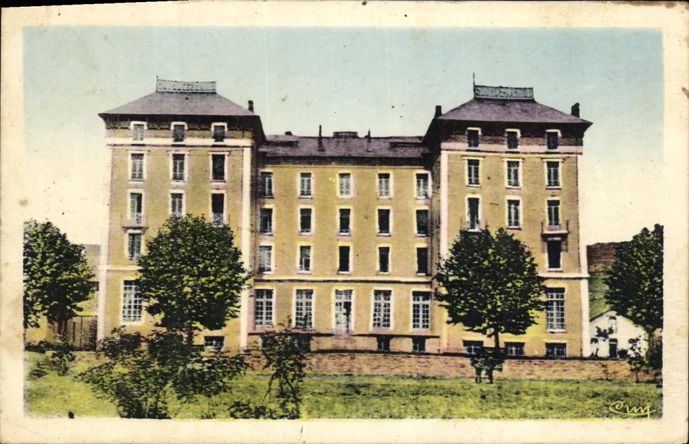 Rathaus von Santenay-les-Bains — Kolonie - Stadt Courlevoie — Verlag Combier Imp. d'Or - Vorderseite