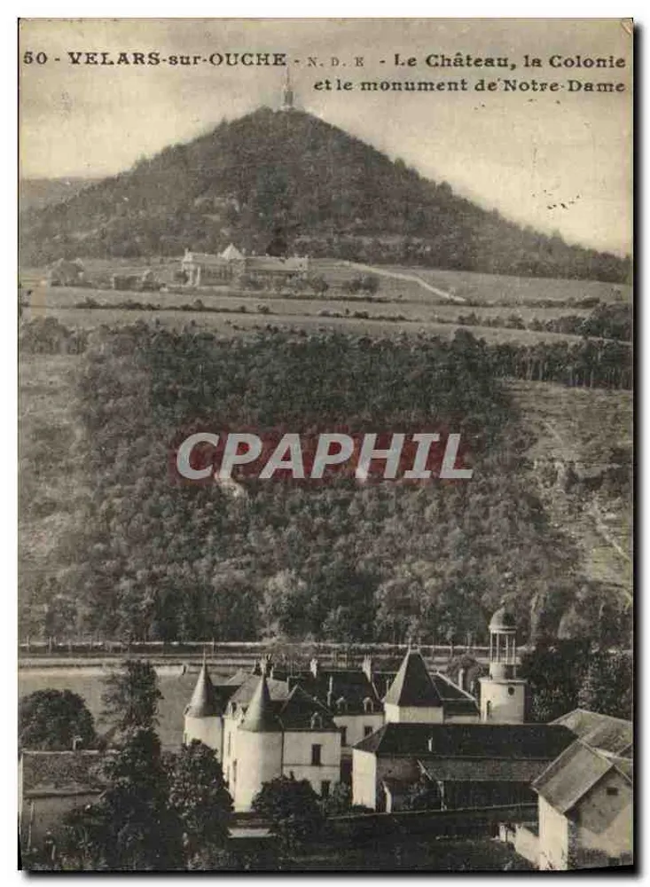 Velars-sur-Ouche — Schloss, Kolonie und Denkmal Notre-Dame — N.D.E. n°50 - Vorderseite