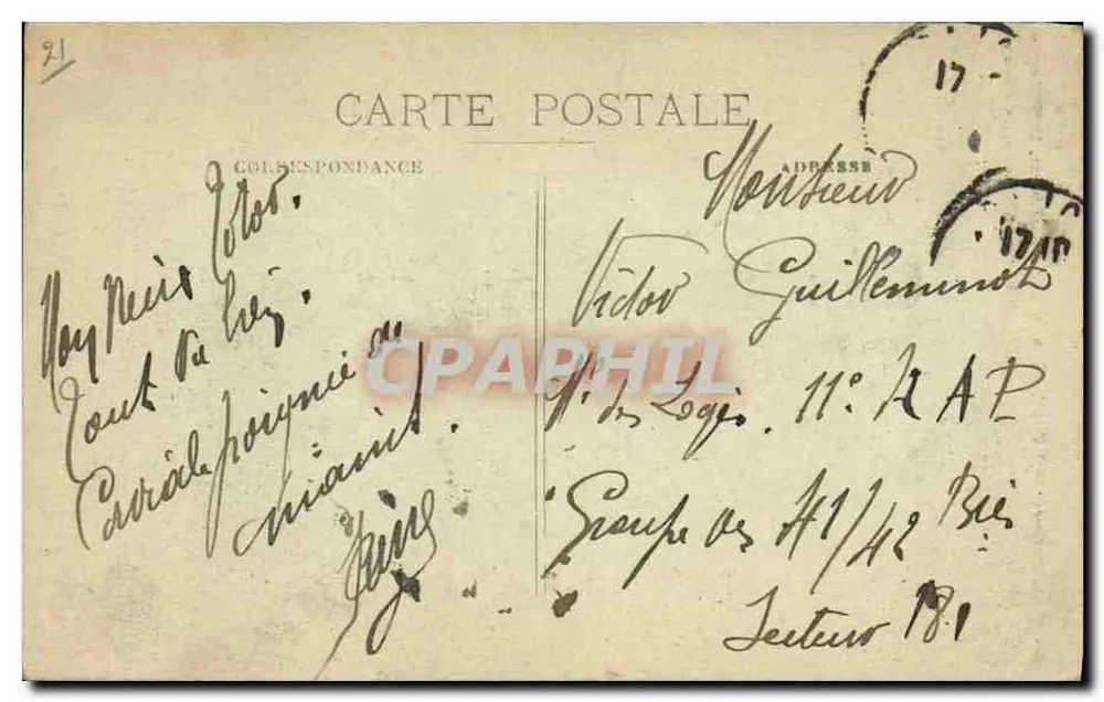 Velars-sur-Ouche — Schloss, Kolonie und Denkmal Notre-Dame — N.D.E. n°50 - Rückseite