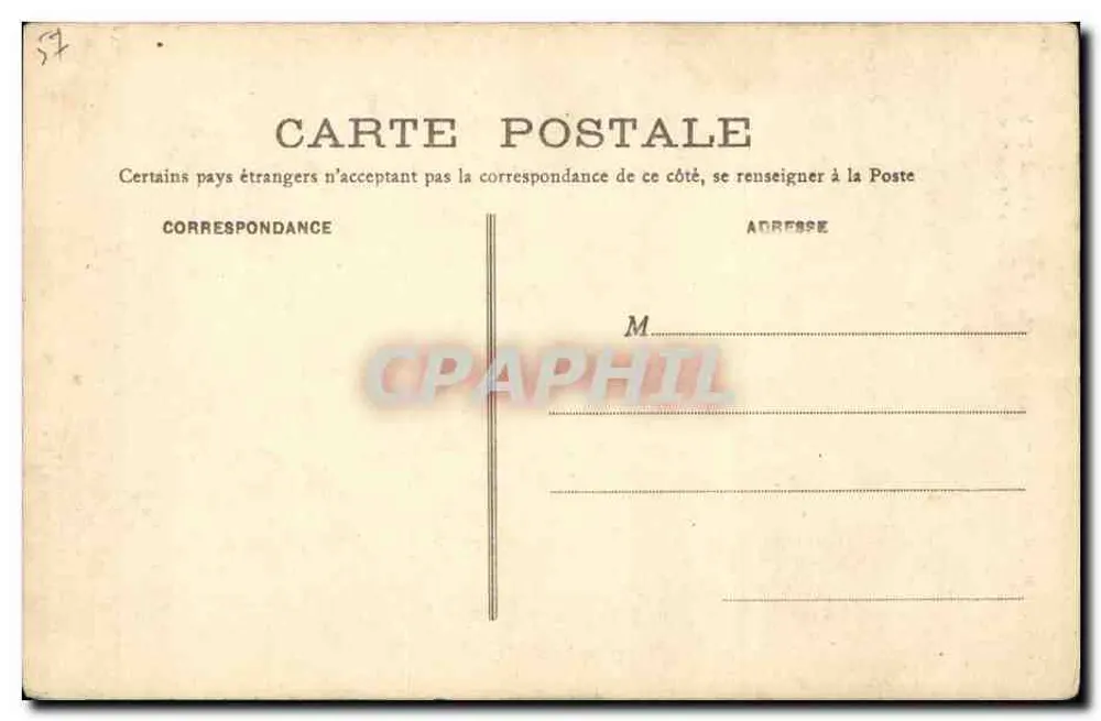 Montdidier — Portal der Kirche Saint-Sépulcre — Librairie L. Vallée, Verlag, Nr. 16 - Rückseite