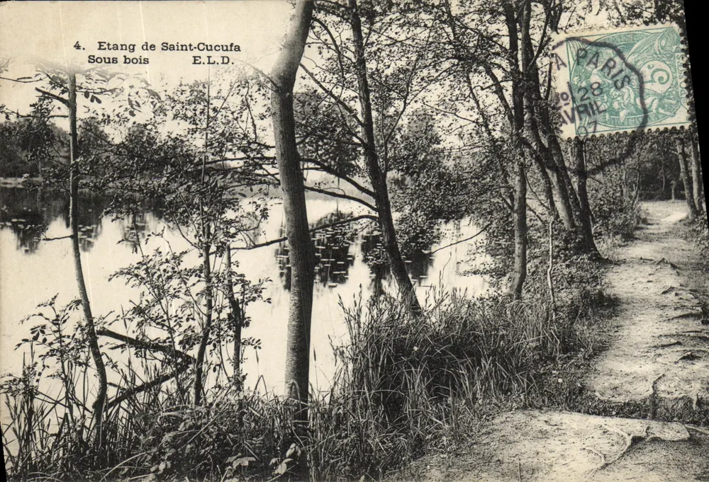 Lago de Saint-Cucufa — Floresta — E.L.D. - Frente