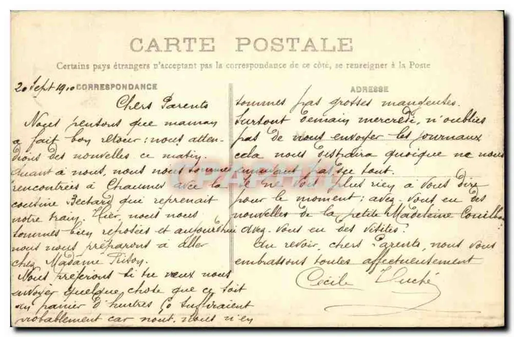 Arredores de Chaumes — Castelo de Vernouillet - Verso