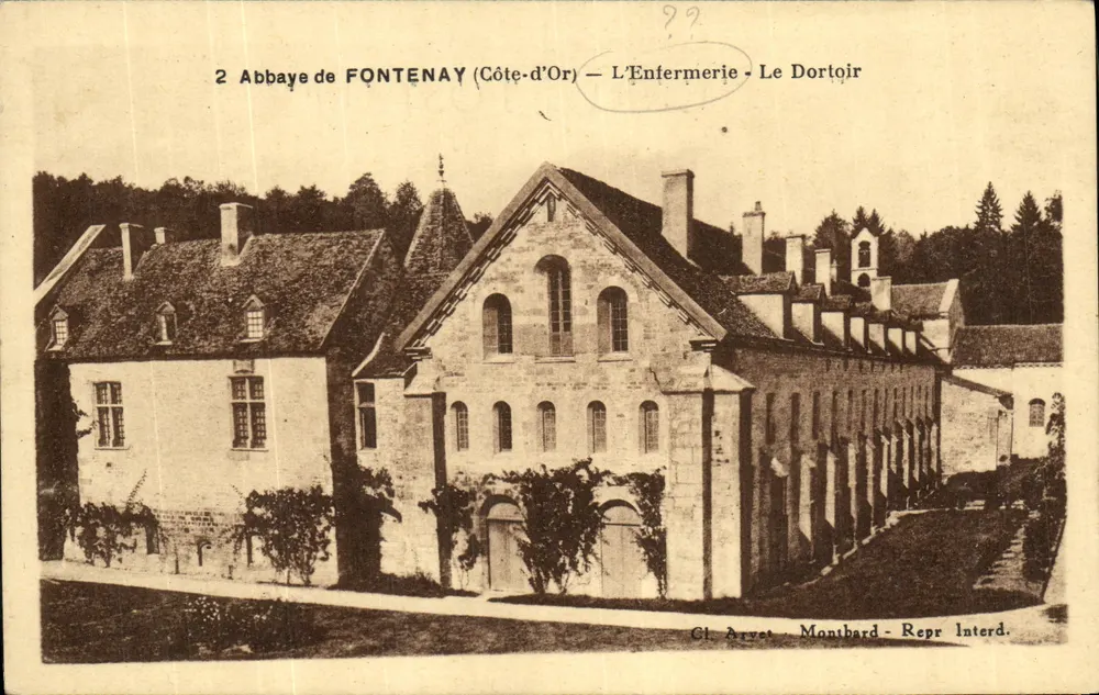 Abtei FONTENAY (Côte-d'Or) — Das Krankenhaus — Das Schlafzimmer - Vorderseite