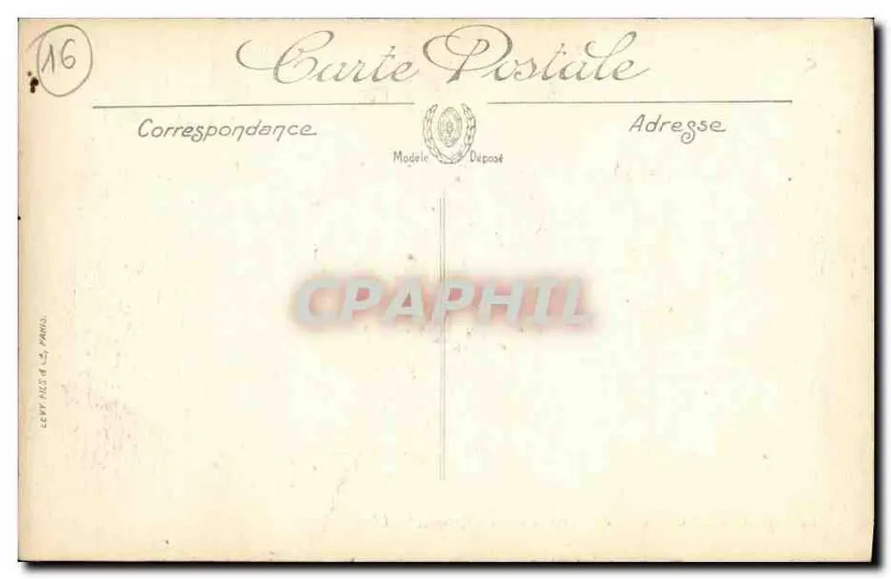 Entornos de Angoulême — Calle de la Corona — LL. — N°87 - Reverso