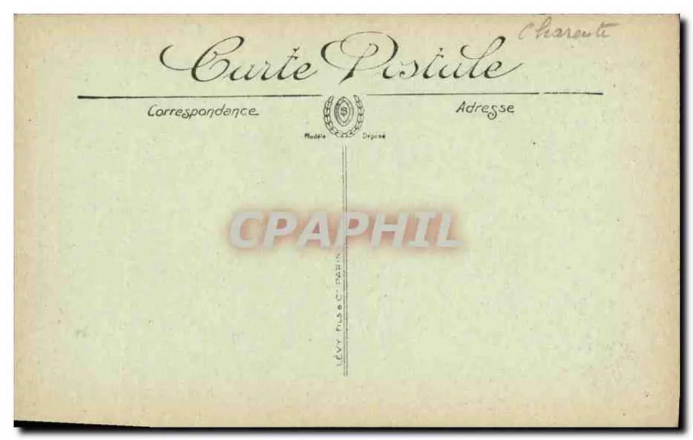 Angoulême — Rue des Halles — LL. — Editor LL. n°52 - Verso