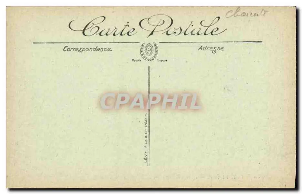 Angoulême — Place Bouillaud — LL. n°53 - Verso