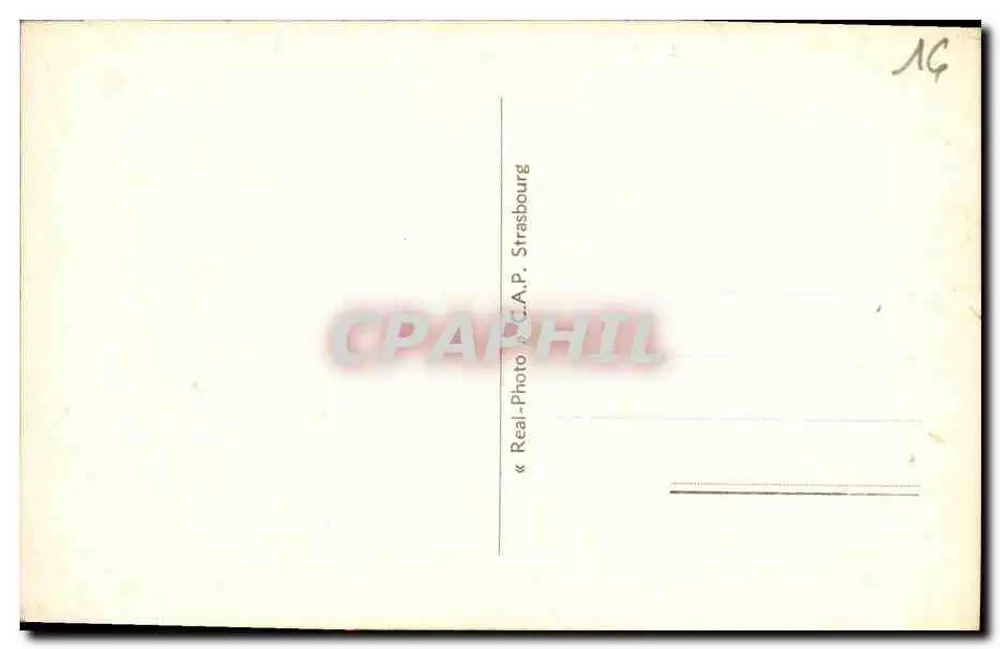 Larocheffoucauld - O Castelo — Env. de Angoulême — editor C.A.P. Strasbourg - Verso