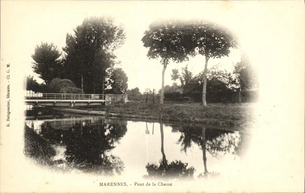 Marennes - Ponte da Caça — G. Boisgencier, livreiro - Frente