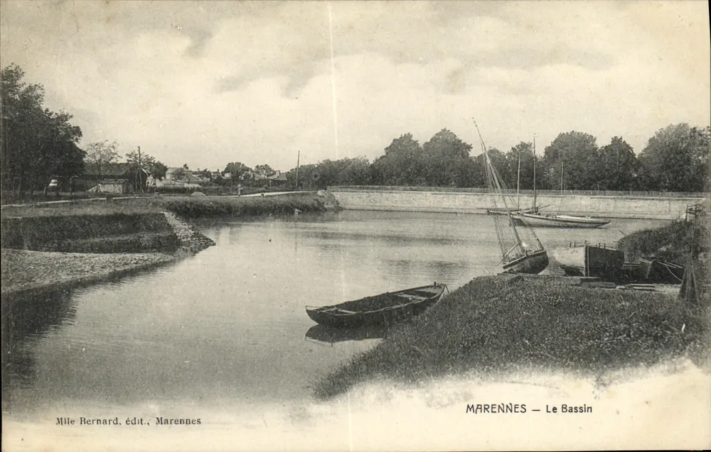 Marennnes — Le Bassin — Mille Bernard, édit., Marennnes - Frente