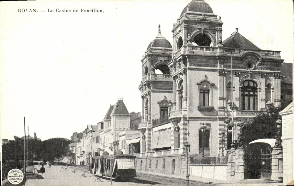 Royan — O Casino de Foncillon — Éditions Nouvelles Galinées - Frente