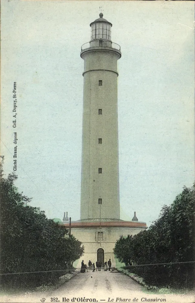 Ilha de Oléron — O Farol de Chassiron — Cliché A. Dupuy, Coleção A. Dupuy depositada - Frente