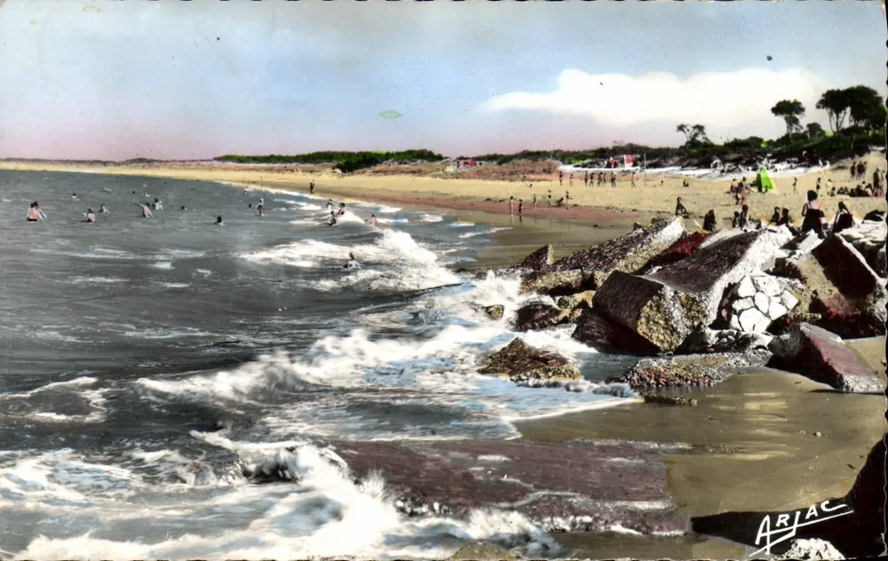 Praia de Prazeres — Ilha de Oléron — Edição Oléron - L. Grandsart - Frente
