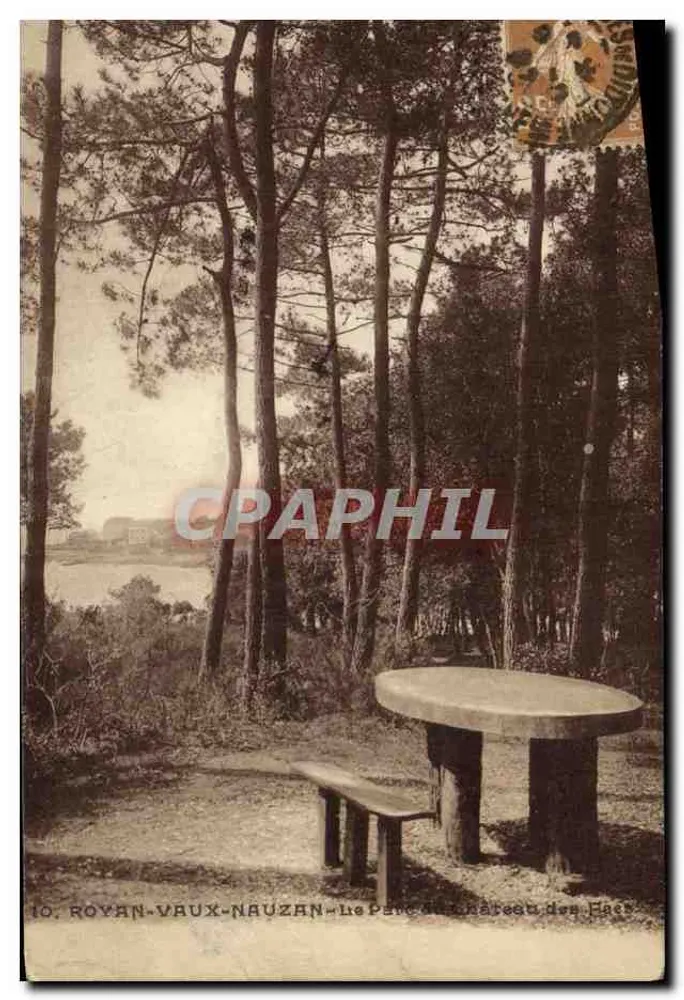 Royan-Vaux-Nauzan — Der Park und das Schloss des Basses — Foto Walthieu in St-Georges-de-Didonne - Vorderseite