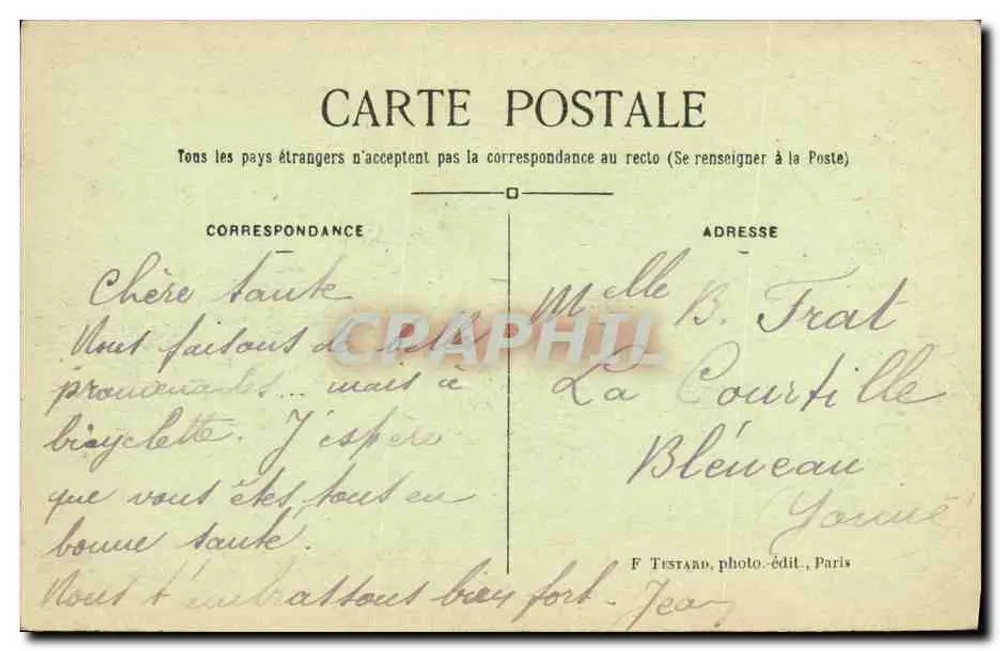 Insel Oléron - St-TROJAN-les-BAINS — Der kleine Strand bei Ebbe — E.M. — n°7743 - Rückseite