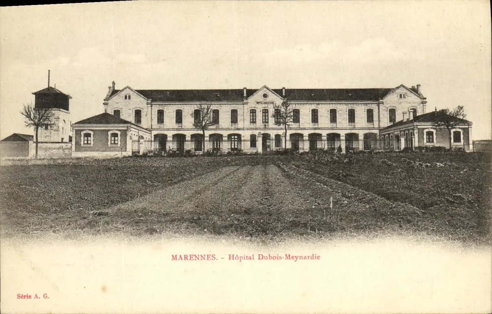 Marennes - Krankenhaus Dubois-Meynardie — Serie A.G. - Vorderseite