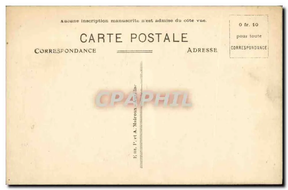 Le Viaduc de Garabit — Cantal — éditeur P. et A. Malroux - Verso