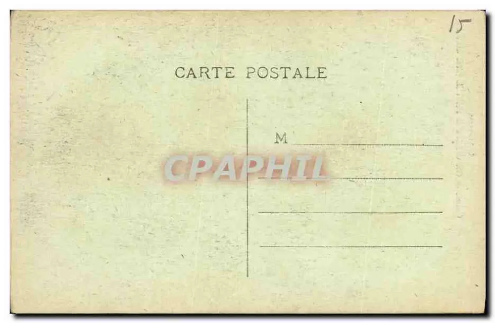 Castelo de Pestel — Lado Leste — L'Auvergne, Cantal — 415 - Verso