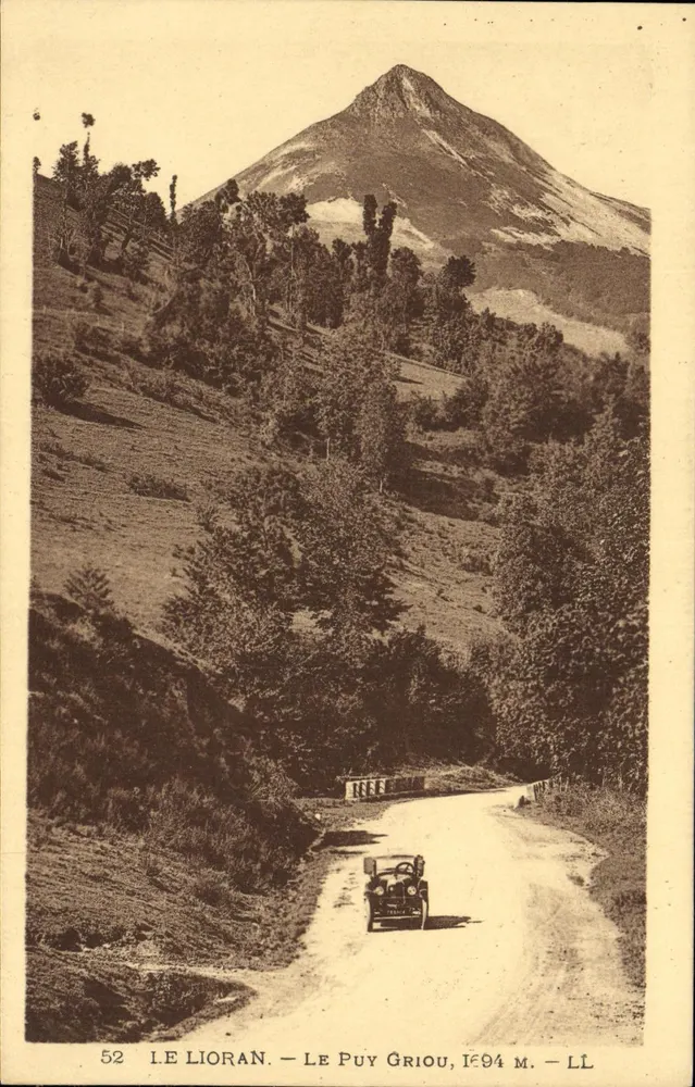 Le Lioran — Le Puy Griou, 194 m — LL - Vorderseite