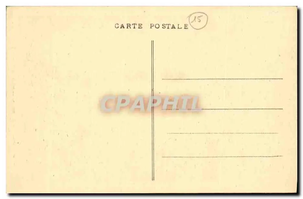 Aurillac - Maison consulaire (século XVI) — Edição litográfica Adrien Malroux, n°19 - Verso
