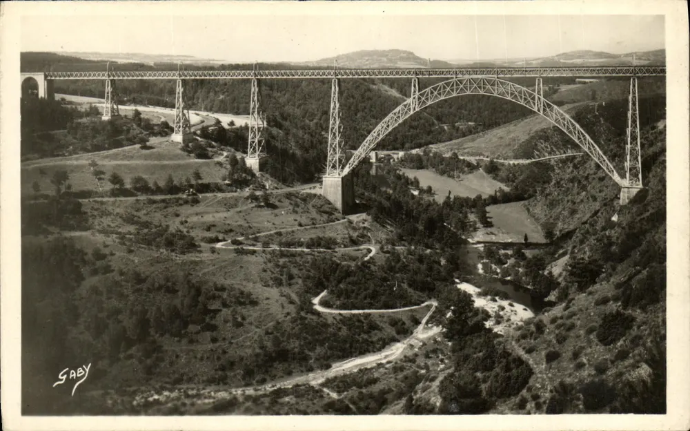 Garabit — Der Brücke und der Fluss La Truyère — Verlag Gaby - Vorderseite
