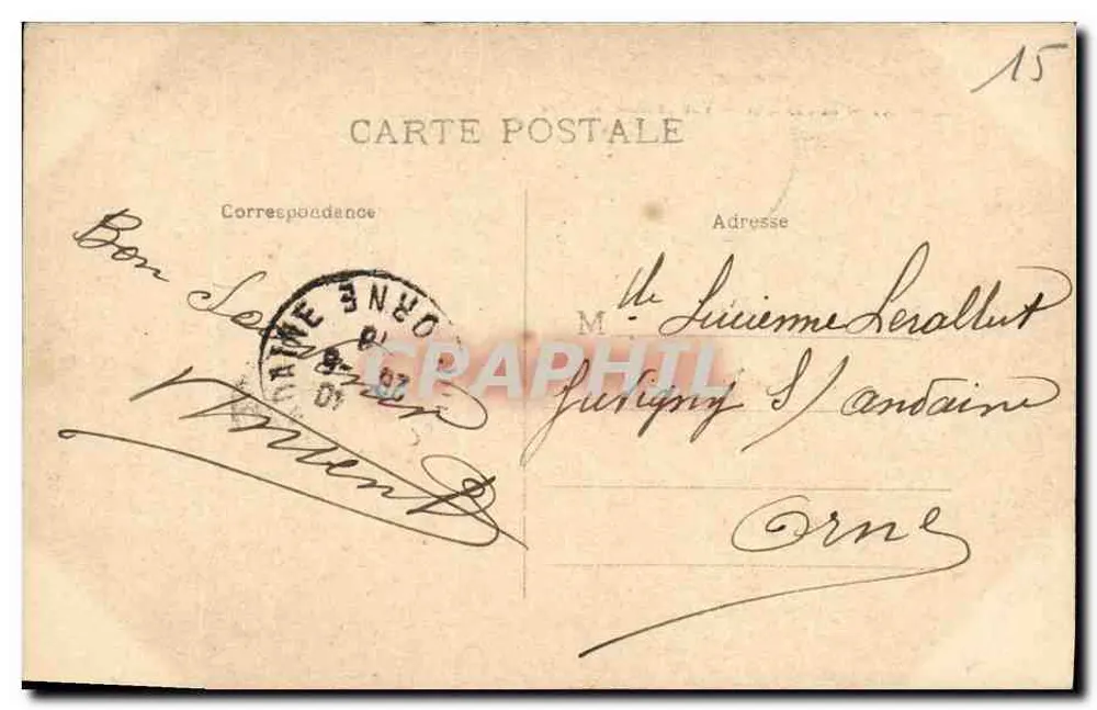 St-FLOUR — Vue générale et Gare — L'Auvergne - Verso