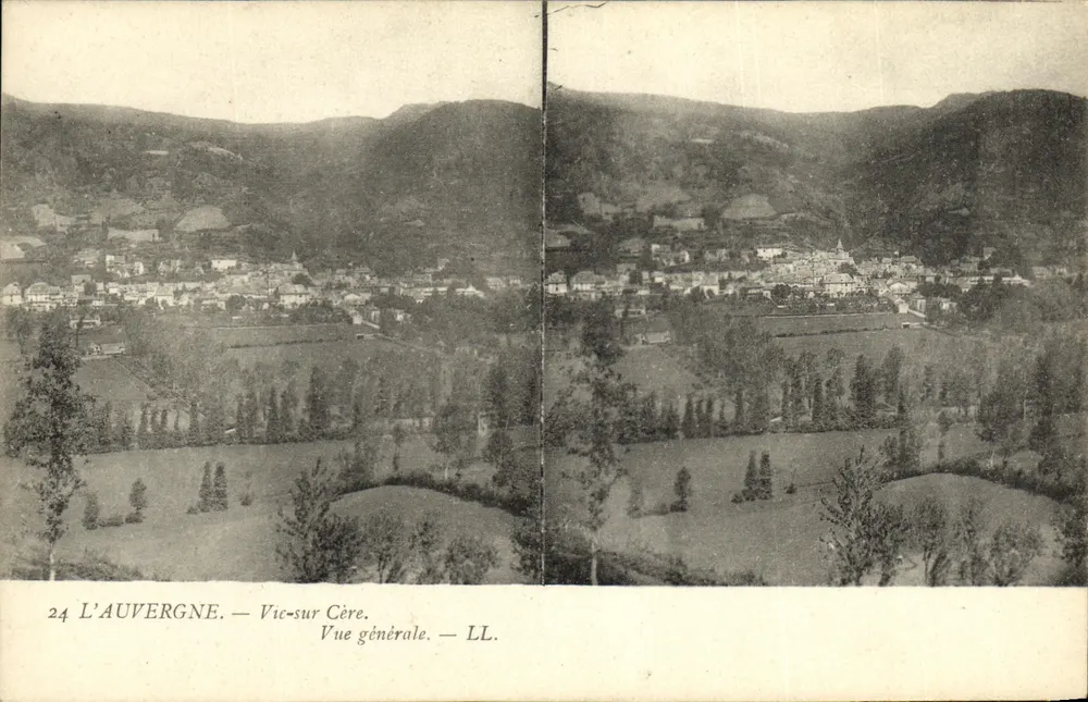 Auvergne — Vic-sur-Cère — Allgemeiner Blick — LL. n°24 - Vorderseite