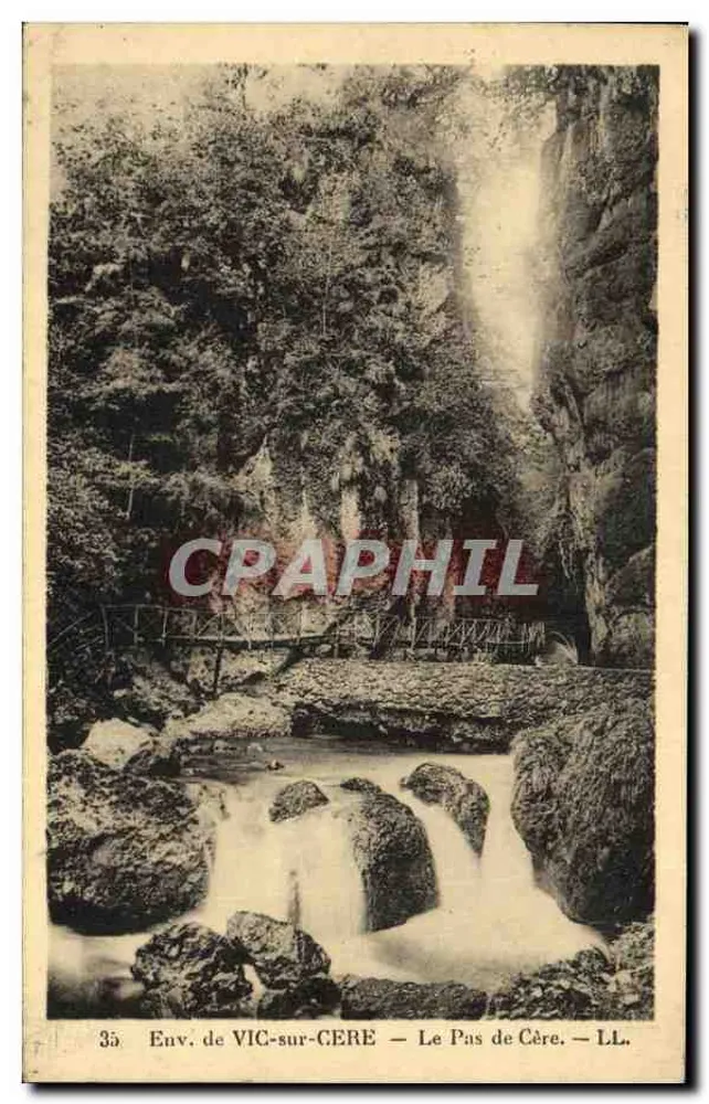 Env. de VIC-sur-CERE — O Passo do Cère — LL. - Frente