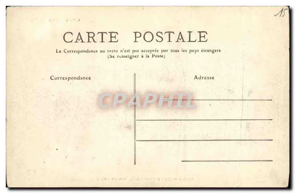 Vic-sur-Cère — Vue générale — éditeur M.T. I.L. (Cantal, 32) - Verso