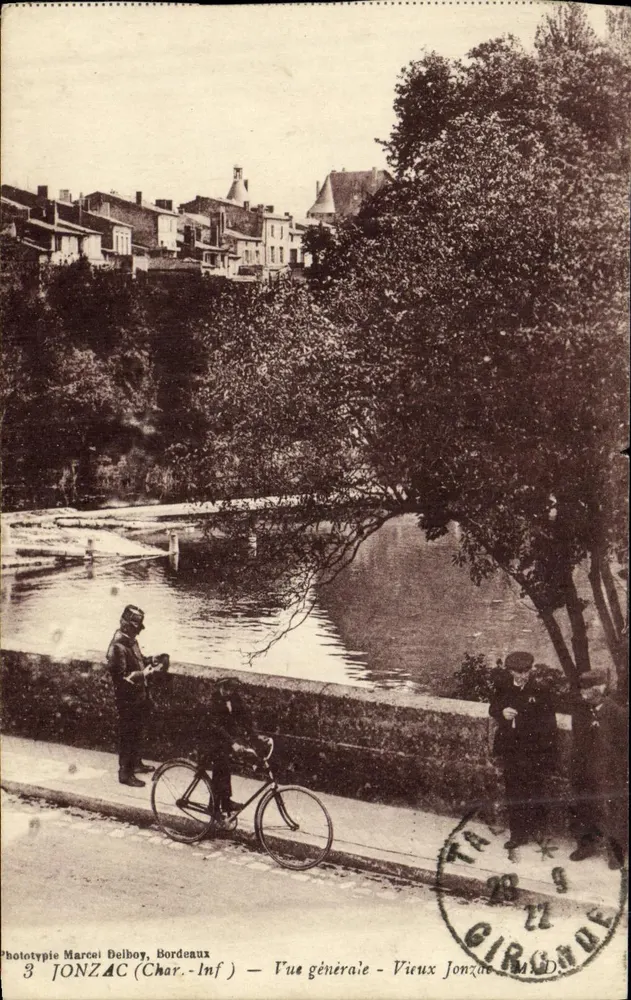Altes Jonzac — Allgemeiner Blick — Phototypie Marcel Delboy, Bordeaux - Vorderseite