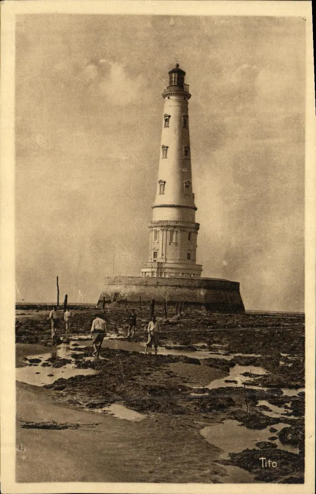 Farol de Cordouan — Costa de Argent — Tito - Frente