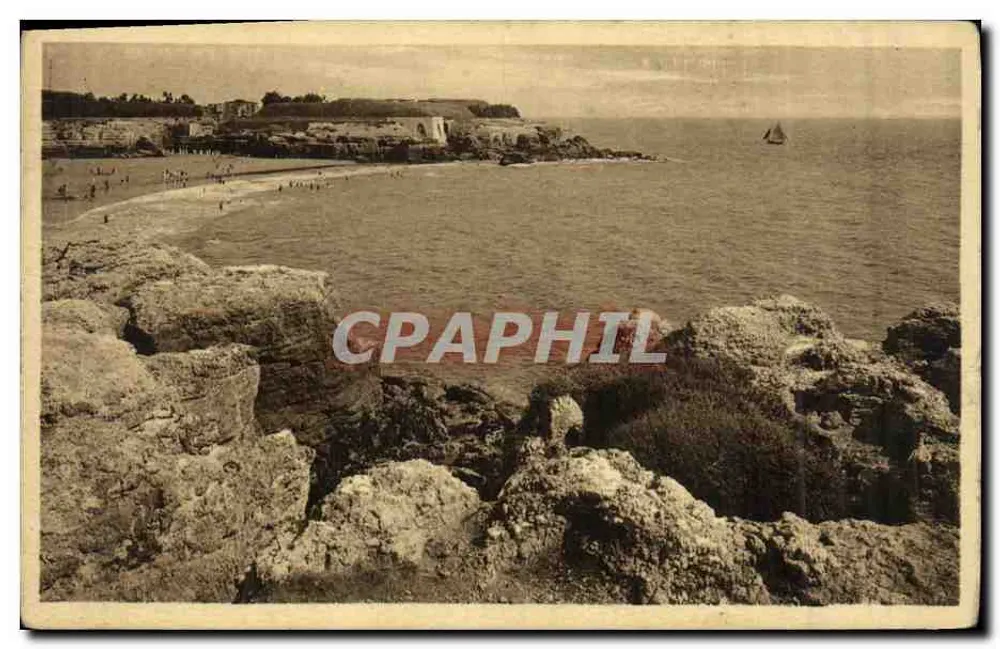 Royan — Les Rochers et la Conche du Chay — Verlag Bloc frères Boideaux - Vorderseite