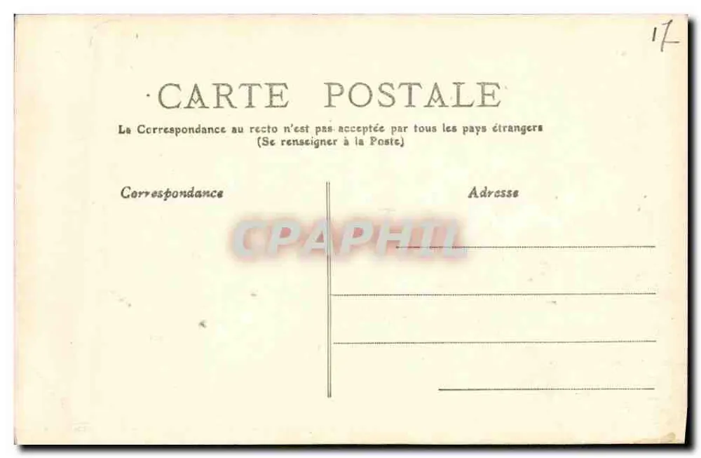Arredores de ROYAN - As Pierrières no BUREAU — Editor: Bureau des Cartes Postales, Royan - Verso