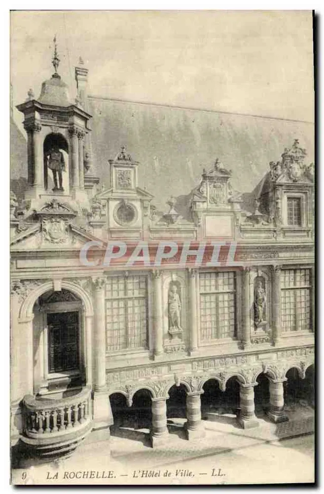 La Rochelle — O Hotel de Ville — LL. — n°9 - Frente